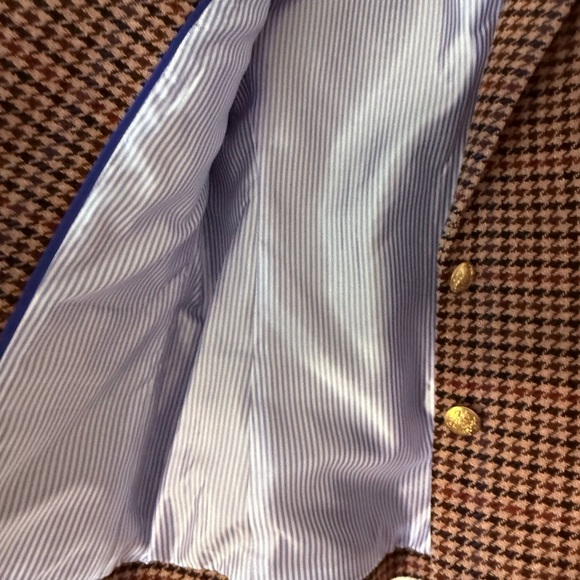 Houndstooth Wool Blend Blazer - Picture 5 of 10